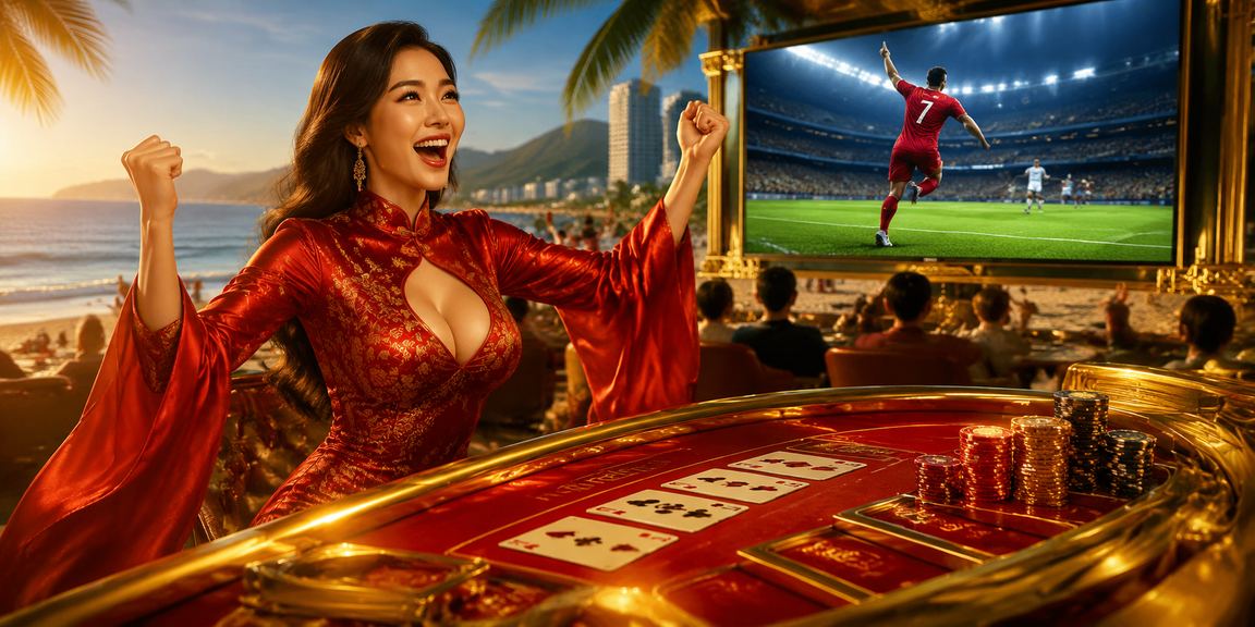 Người chơi baccarat tại Vũng Tàu trong trang phục truyền thống áo dài nổi bật